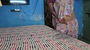 Sister in low and me do massage with coconut oil