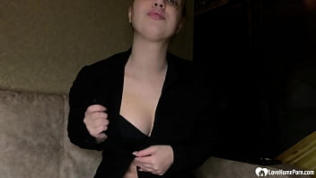 Brunette hottie had some fun with a dildo