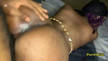 Ebony sucks dick and gets dominated