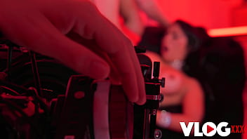 Busty megan fiore's bts moments turn into a pussy pounding