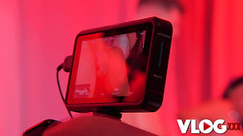 Busty megan fiore's bts moments turn into a pussy pounding