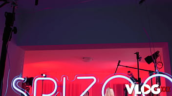 Busty megan fiore's bts moments turn into a pussy pounding