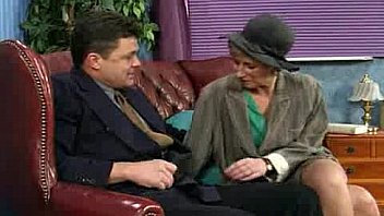 Crazy old mom gets fucked hard