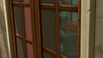 Bartender giving head