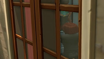 Bartender giving head