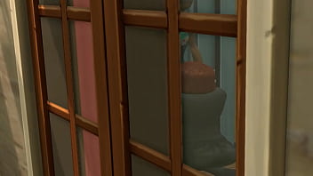 Bartender giving head