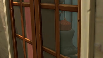 Bartender giving head