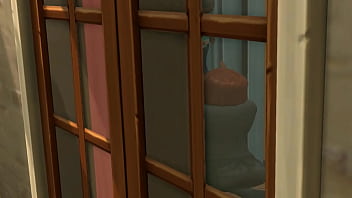 Bartender giving head