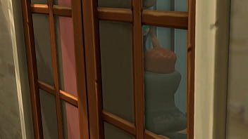 Bartender giving head