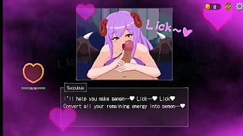 性感美麗的女人快樂的自願替男人服務