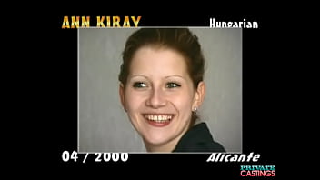 Ann kiray teen blonde and sexy discovers anal sex in the private casting