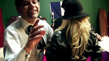 Olivia del rio bends over in her stiff corset to get fucked hard