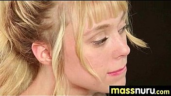 Naughty chick gives an amazing japanese massage 5