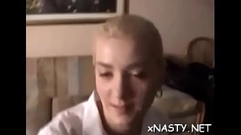 Prick sucking action by prodigious young honey sofia