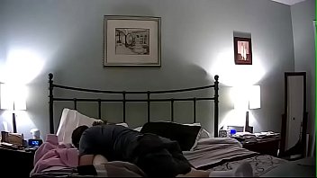 Stunning tall leggy brunette sits on his cock