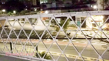 Trailer será que alguem na rua viu a puta casada fodendo com o cunhado na varanda do predio