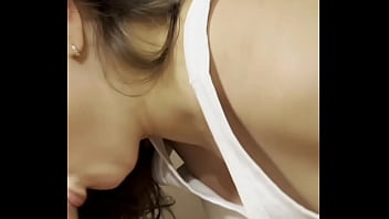 Cool suction from a young slut