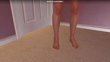 House party blonde with glasses