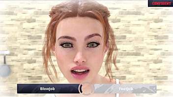 College kings karthik fucking riley in his dream including blowjob and foot job