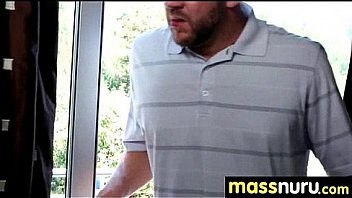 Nuru massage ends with a hot shower fuck 27