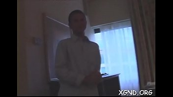 Brunette works dong big time