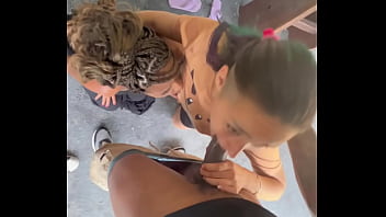 Transei com minhas amigas no rancho