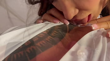 Monika fox elegantly seduced a guy for pussy fingering and squirting teasing him