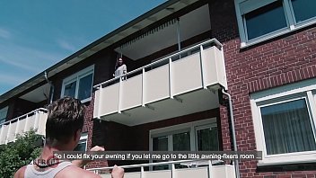 Mature german babe fucks her neighbor that she just met Mature german babe fucks her neighbor that she just met