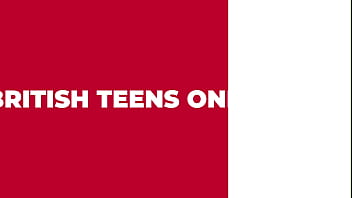 Gorgeous british teen fucks hard