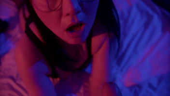 Lustful man piss on tits his milf's and ass fuck her