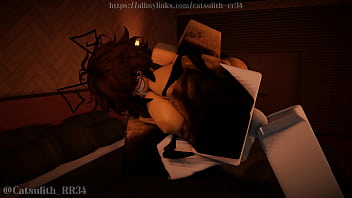 Rough fuck in a cheap hotel room