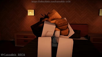 Rough fuck in a cheap hotel room