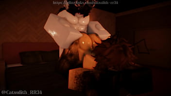 Rough fuck in a cheap hotel room