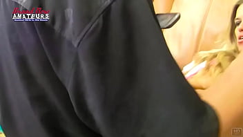 Stunning blonde savanna enjoys all tricks on her pussy to get a cum treat