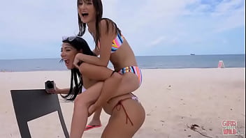 Carmen performs on the balcony