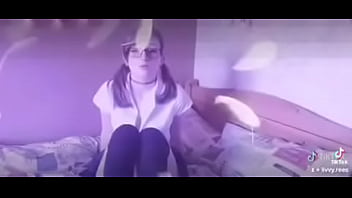 Uniform girl for fun online with big men