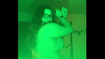 Sexy sensual bbw dances to latin music