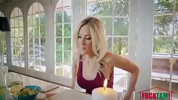 Blake morgan in romantic family dinner