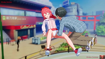 She walked in on us and wanted a turn