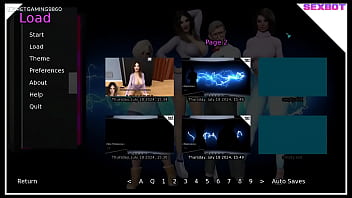 Sexbot developed by llamamann games sticky facial cumshot for gorgeous stepmom perverted stepmom drinks massive cumshot