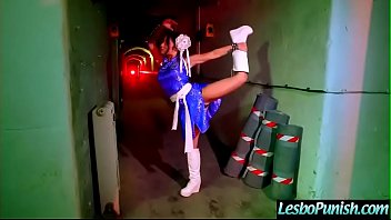 Naughty horny lesbians christen courtney & rina ellis punishing each other with dildos video