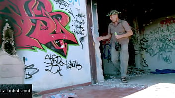 Slutty brunette gets the cock shoved in her pussy and she enjoys it very much