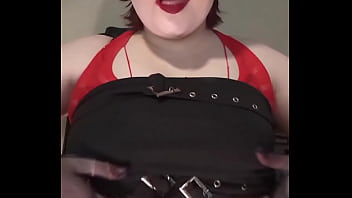 Riding crop all over ass spank tit spank