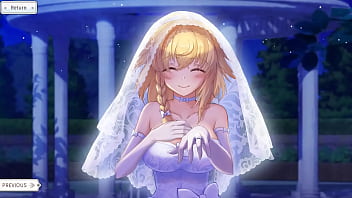 Cute sweet girl was fucked by a huge cock hentai game animation