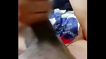 The neighbor visits me to give me a good handjob and lets me play with her ass and pussy