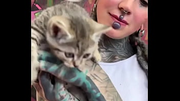 This cute little kitty makes me smile what always brings a smile to your face #kittycuddles #smile #catlove #psyl