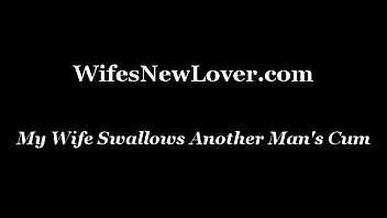 My wife swallows another man's cum
