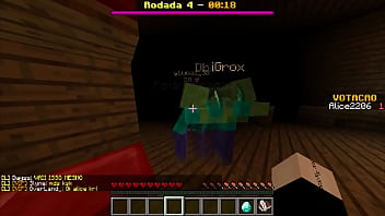 Seqso quadrado cum zumbis du miniscrafti