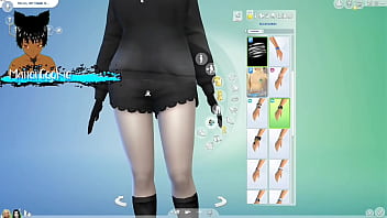 Sims 4 revisting the sims and having a milf and a goth milf live together and have sex with different people