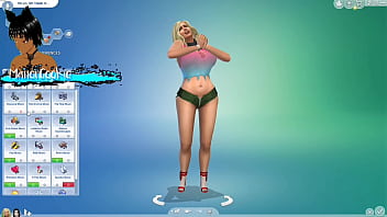 Sims 4 revisting the sims and having a milf and a goth milf live together and have sex with different people